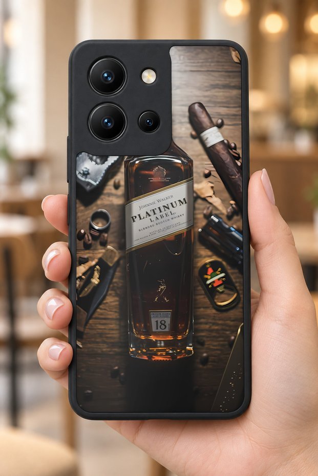 حافظة مقاومة للصدمات متوافقة مع Vivo Y36 من JohnnieWalker مع حماية للكاميرا