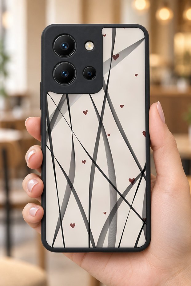 حافظة مقاومة للصدمات متوافقة مع Vivo Y36 وتحتوي على حماية للكاميرا بنمط عصري