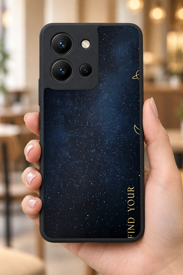 حافظة مقاومة للصدمات متوافقة مع Vivo Y36 مع حماية للكاميرا بنمط MagicSpace