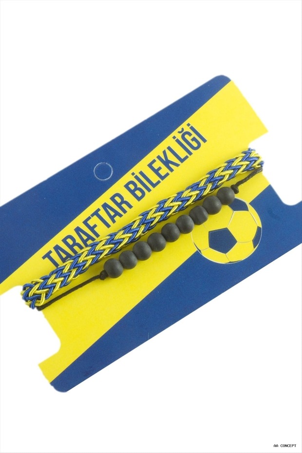 Concepta Fan Braided Rope (133121) Bracelet Yellow
