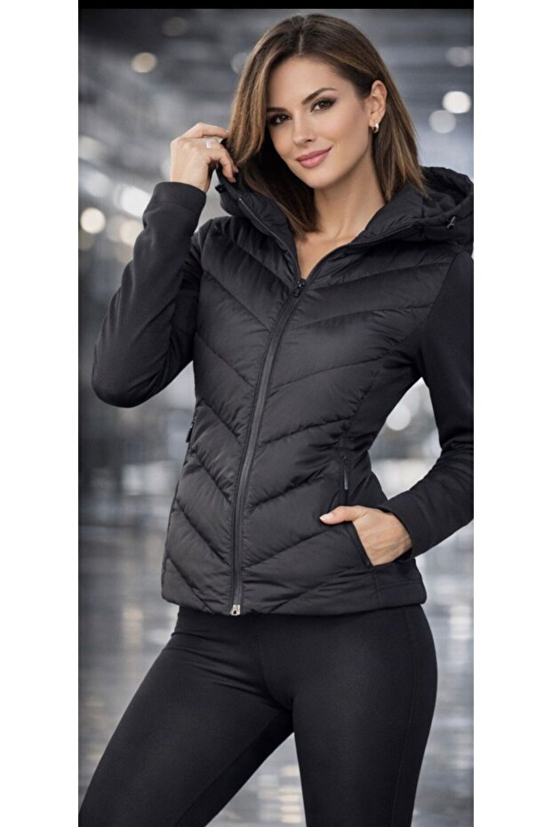 Zr Model Astarli Diver Detail Inflatable Jacket with Detailing