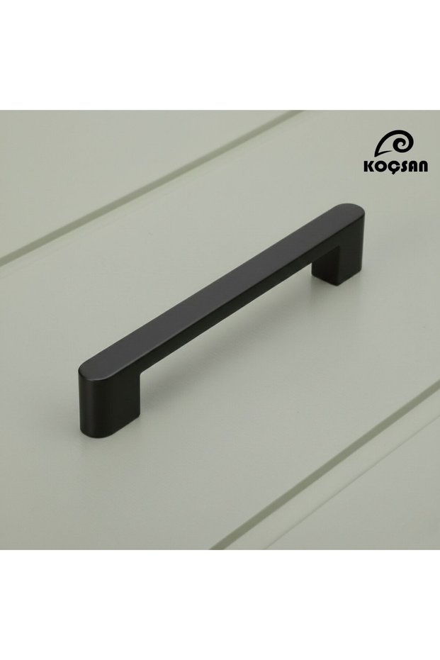 Asel Black 128 mm Handle Luxury Country Kitchen Furniture Cabinet Drawer Handle