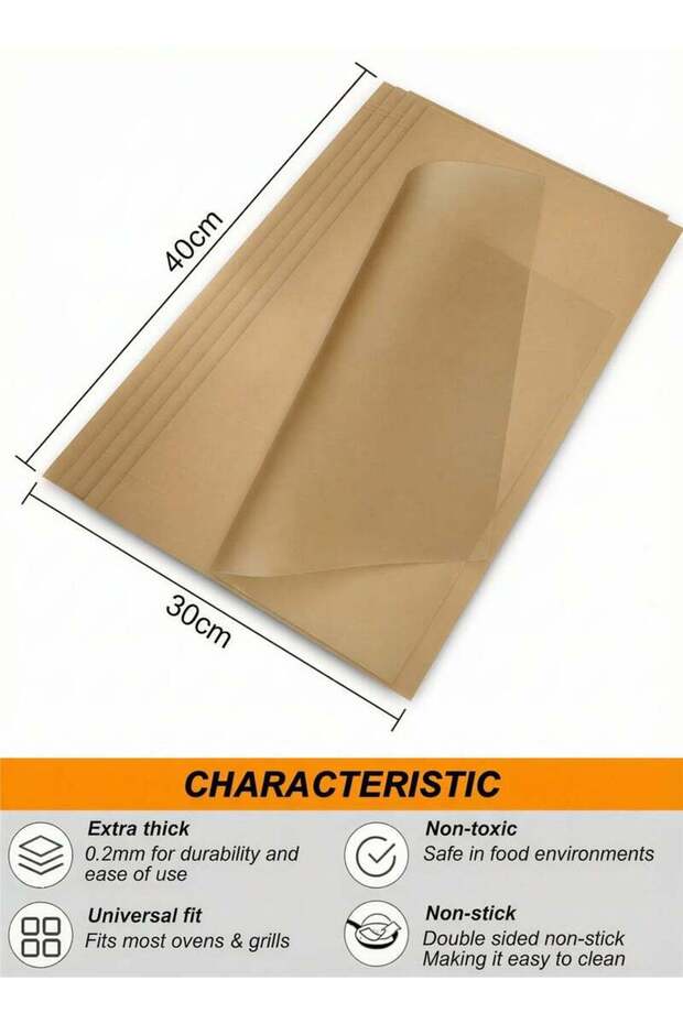 200 Sheets Air Fryer Paper , Sandwich Paper