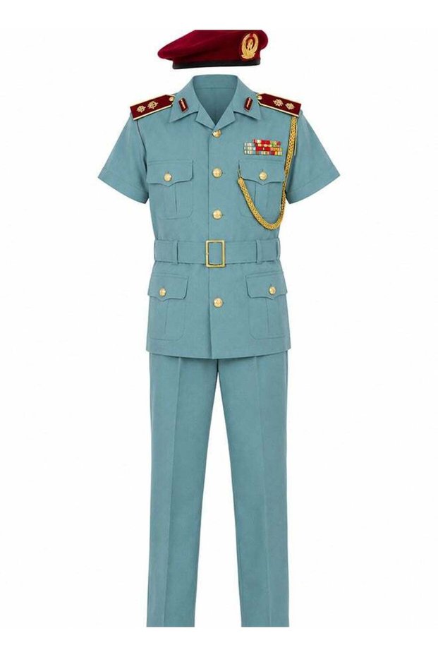 Kids Police Officer Costume Set for Boys – Police Uniform with Red Beret Fancy Dress Outfit for boys of age 6 to 7 years