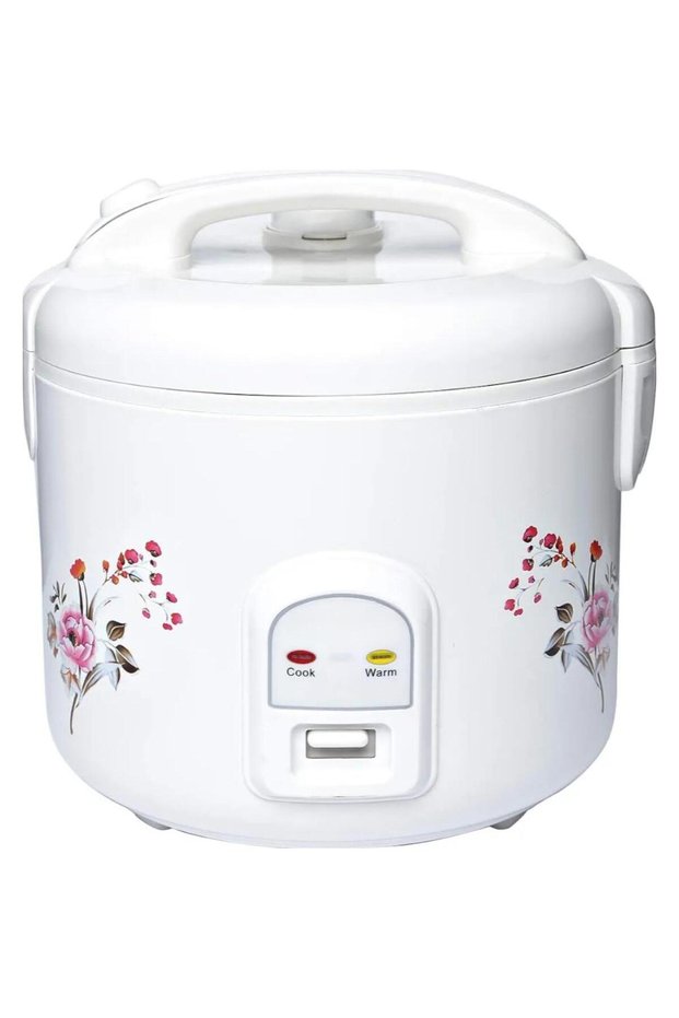 1.8L Electric Rice Cooker with Steamer, 900-1070W, Keep Warm Function, Non-Stick Inner Pot