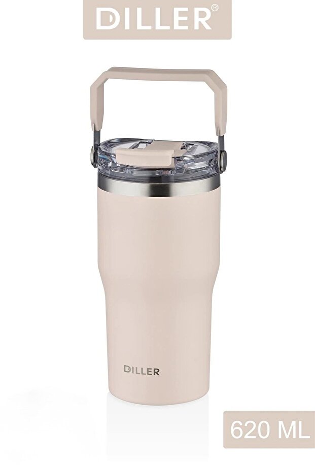 Mlh9168 Thermos with Top Handle 620ml Ecru