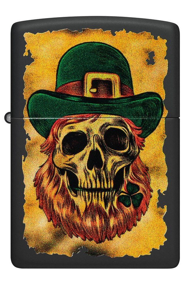 218 Leprechan Skull Design