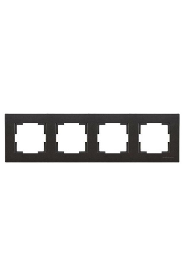 Rita 4-Piece Horizontal Frame Black