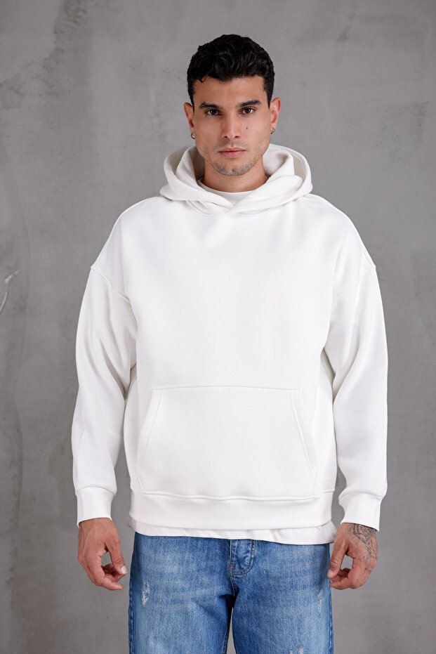 KAPÜSONLU BASIC SWEATSHIRT