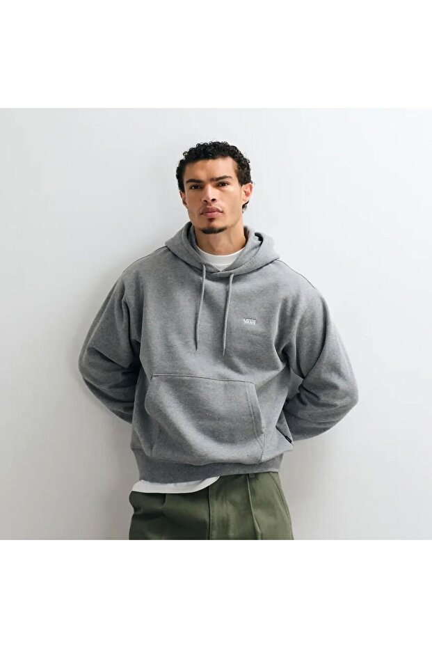 Left Chest Ii Pullover Men's Sweatshirt Vn0010G802F1 Gray-L