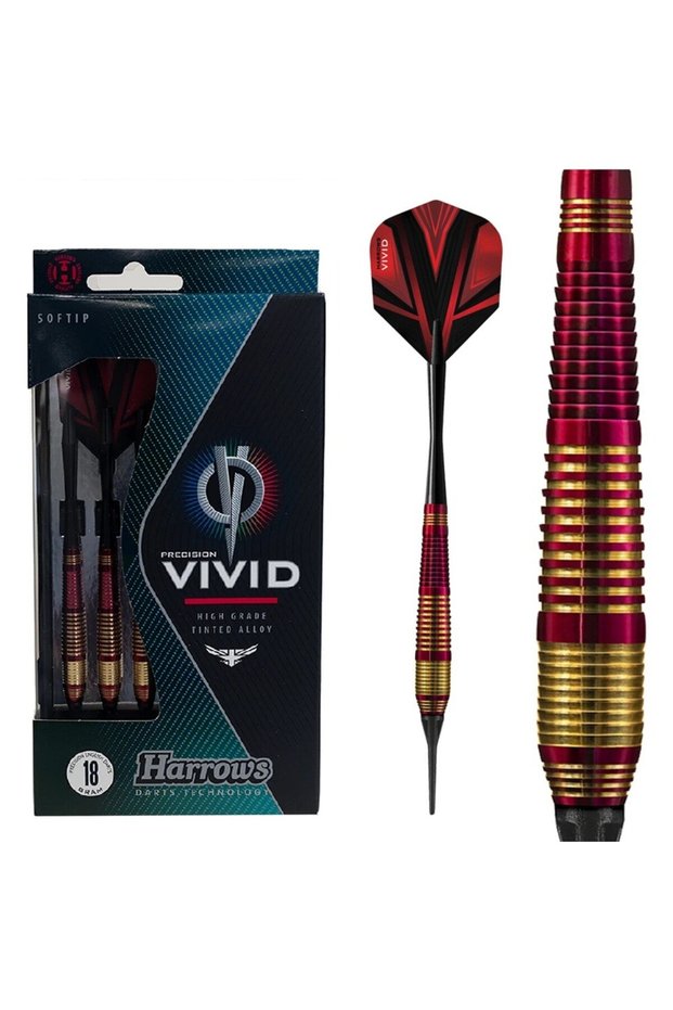 Vivid Brass Soft Tip Darts