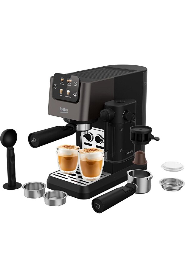Coffee Machine CEP5464 DX; 20 Bar; Milk System; 4 Presets Black