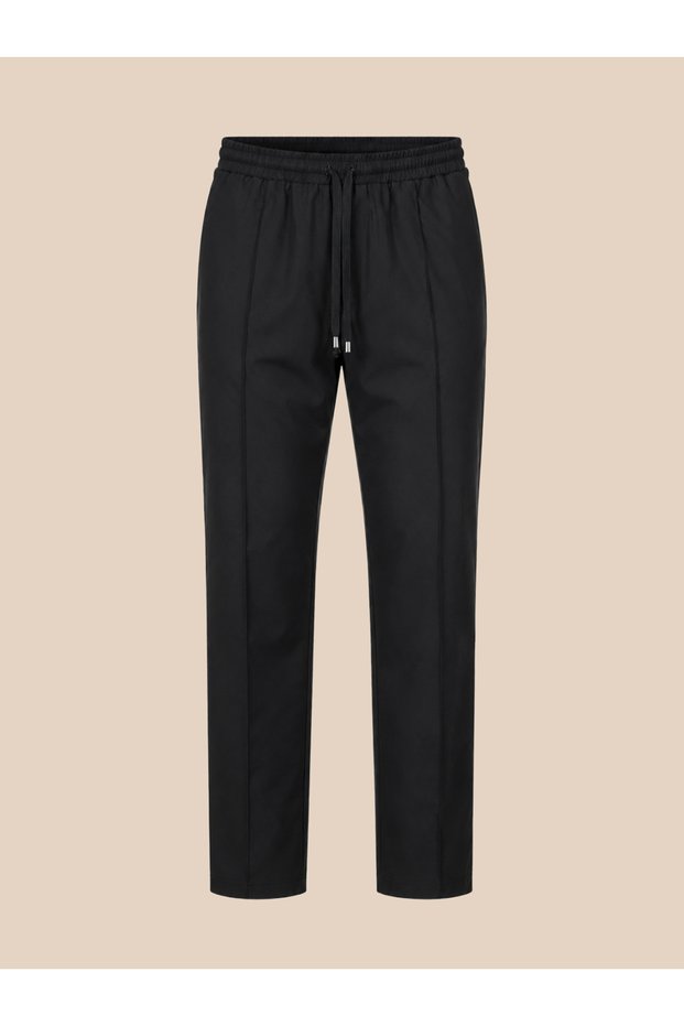 Women's Trousers Relaxed Fit Waist Tie Kitchen Women's Trousers