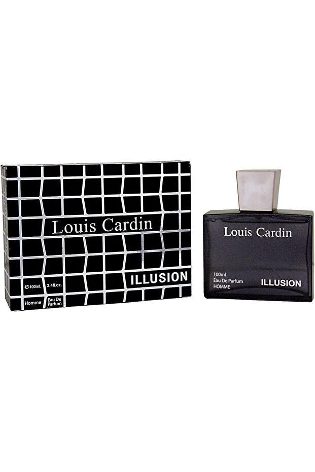 Pour Homme by Louis Cardin- ILLUSION - perfume for men - Eau de Parfum, 100 ml