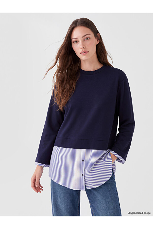 Modestsoft Touch Women's Sweatshirt Tunic