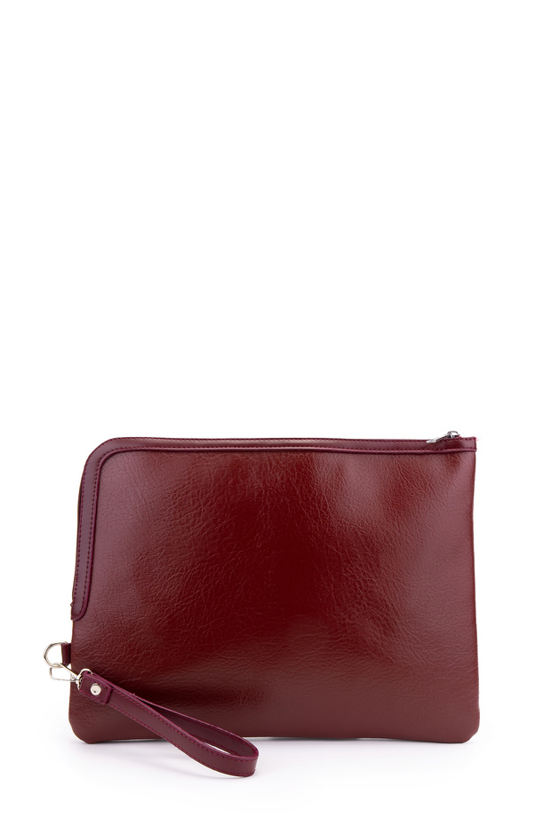 Megan Women's Portfolio Handbag with Clutch and Removable Strap