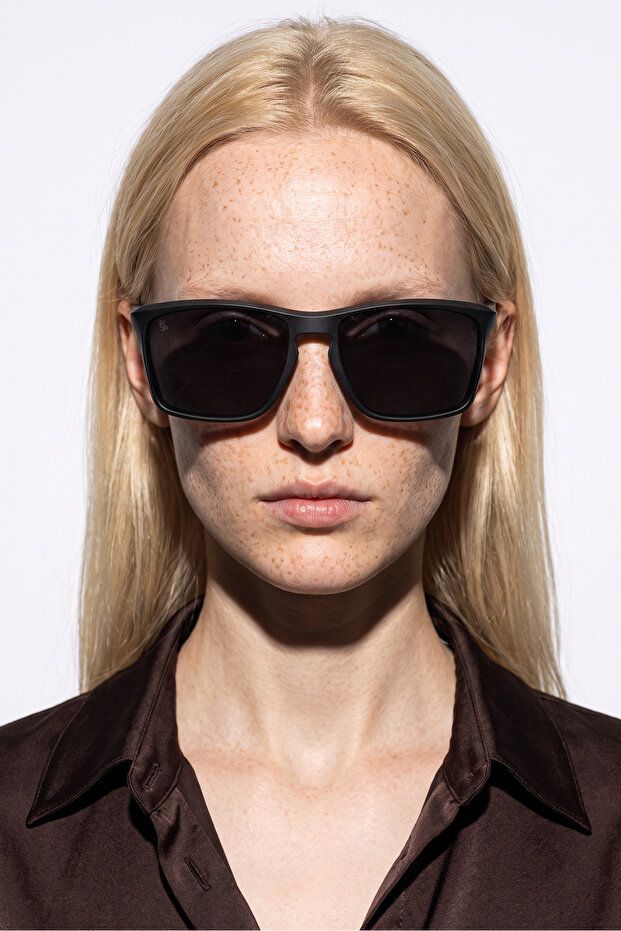 Navier Black Black Sunglasses