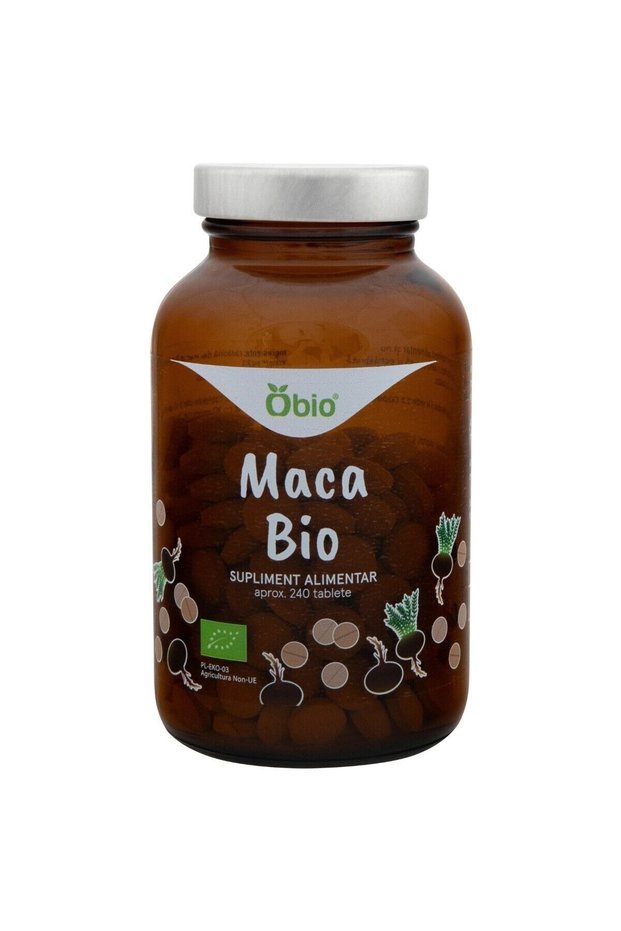 Maca, bio, 240 tablete (120g),