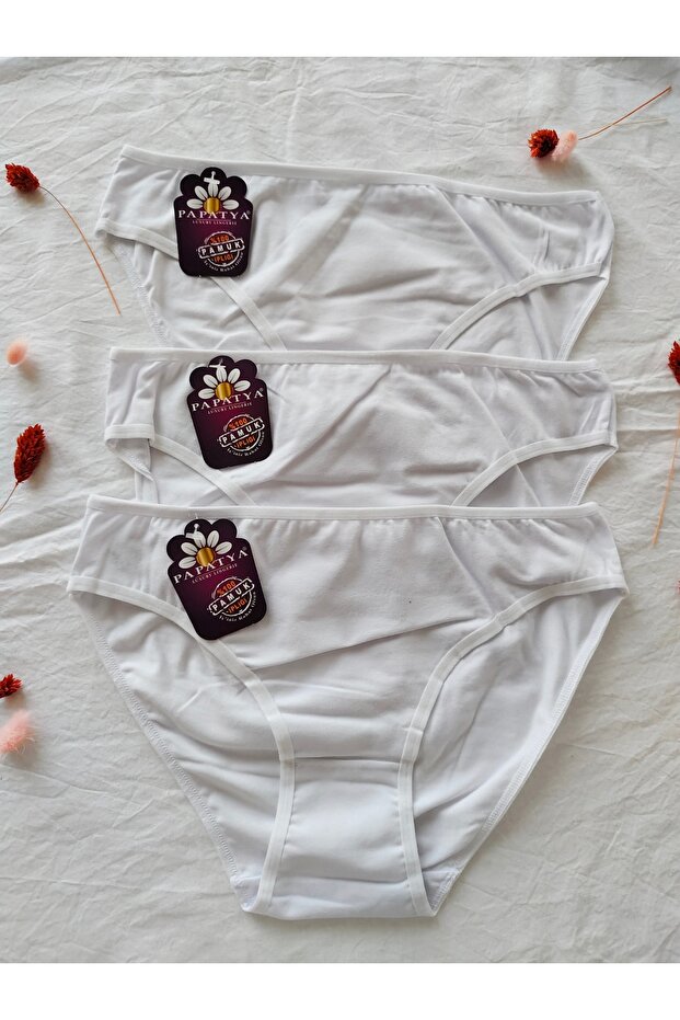 Women's 100% Cotton Classic Panties Comfortable Cut Daily Underwear