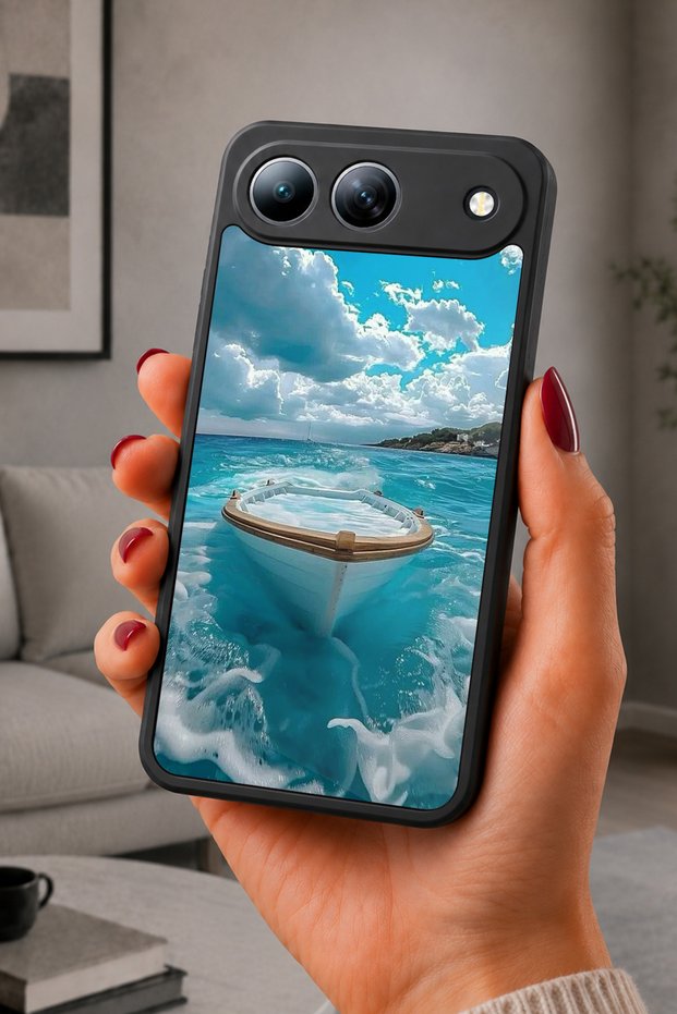 Spark 40 5g Compatible Printed, Matte Black, Soft Silicone, Protective, Shock Absorbing Cover, Case