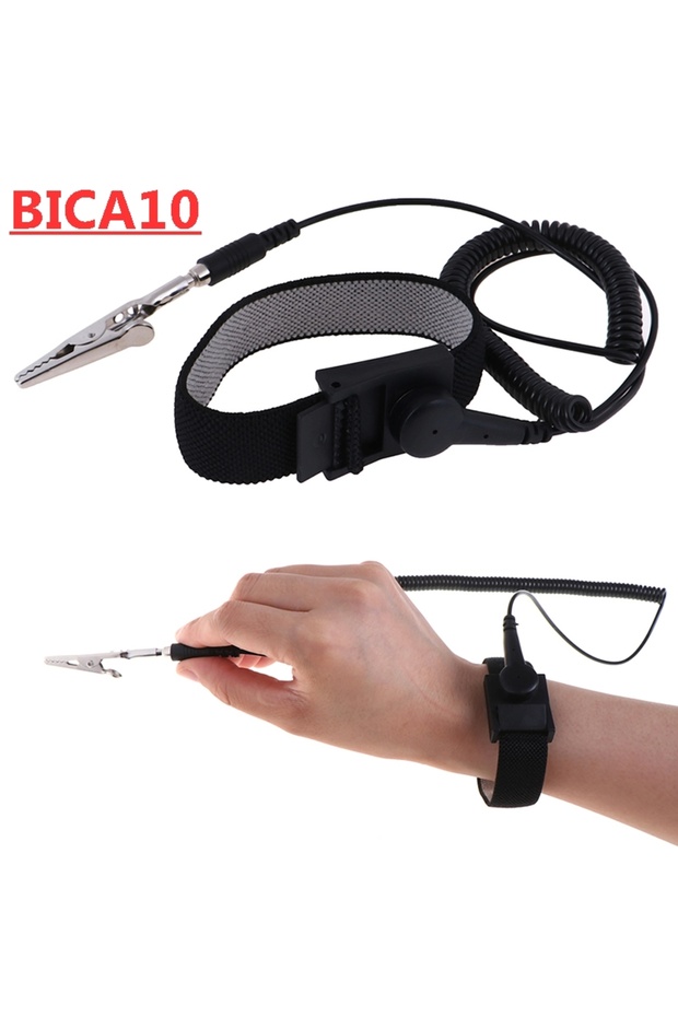 New Hot Adjustable Anti-static Esd Strap Antistatic Grounding Bracelet Wrist Band Tool Hand Tool Acc