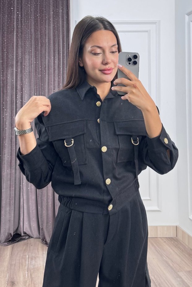 Women's Winter Black Monza Jacket 8644