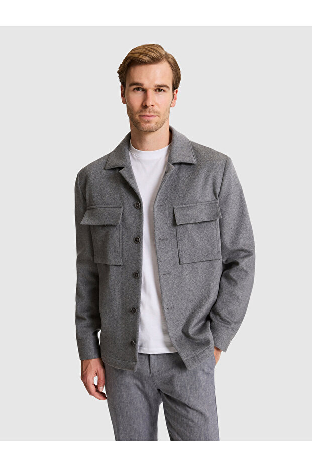 Anthracite Regular Fit Jacket 50332270-Vr006