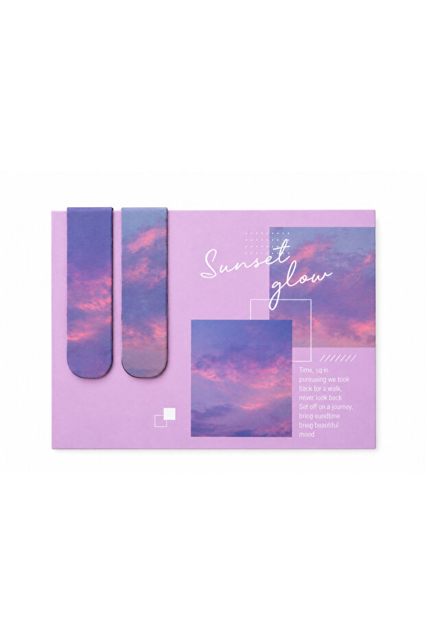 Magnetic Bookmark Pink 2-Pack