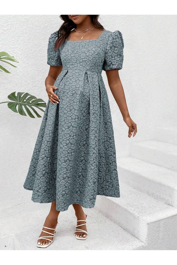 Rochie midi, albastru