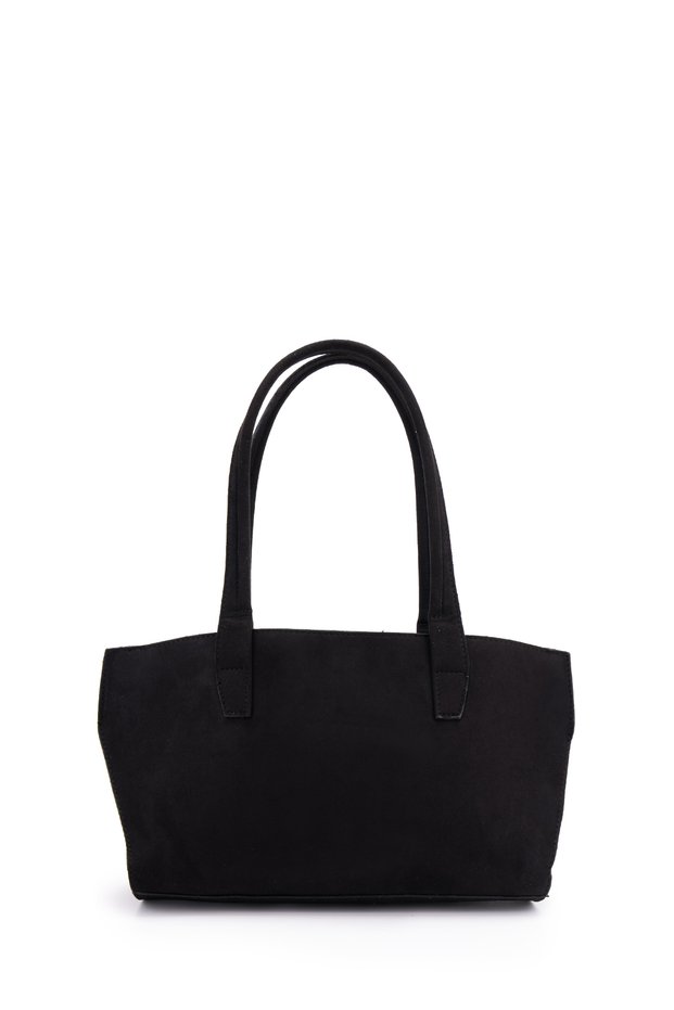 Baguette Form Suede Clark Women's Shoulder Bag