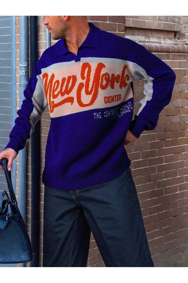 Sweater, blue