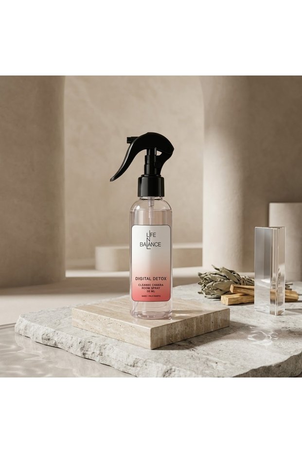 Digital detox | Sage & Palo Santo — Cleanse Chakra Room Spray 50 ml