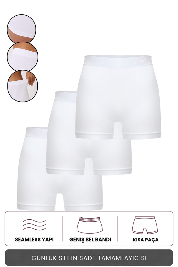 3-Pack Women's Comfort Enhancing Non-Marking Seamless Boxers