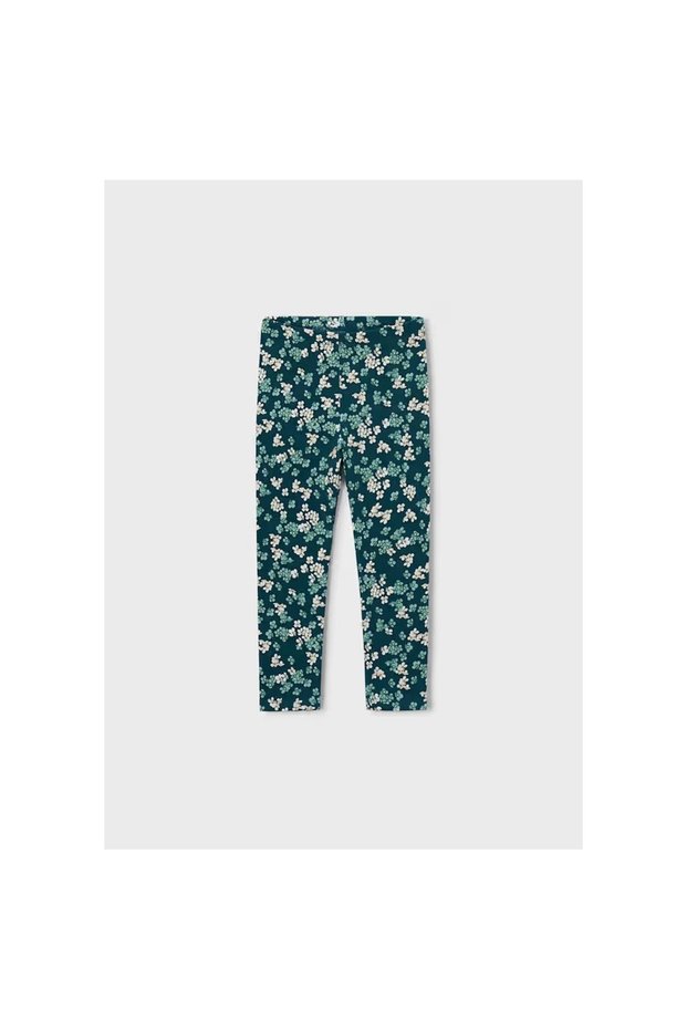 Girl's Floral Printed Trousers