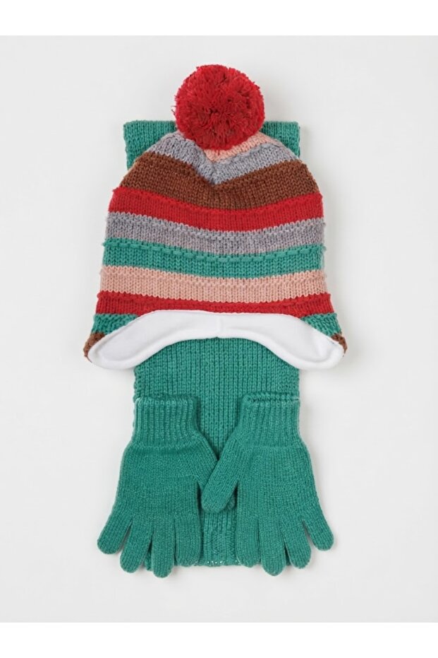 Fo 5202 Metsi 3-Piece Scarf Beanie Glove Set