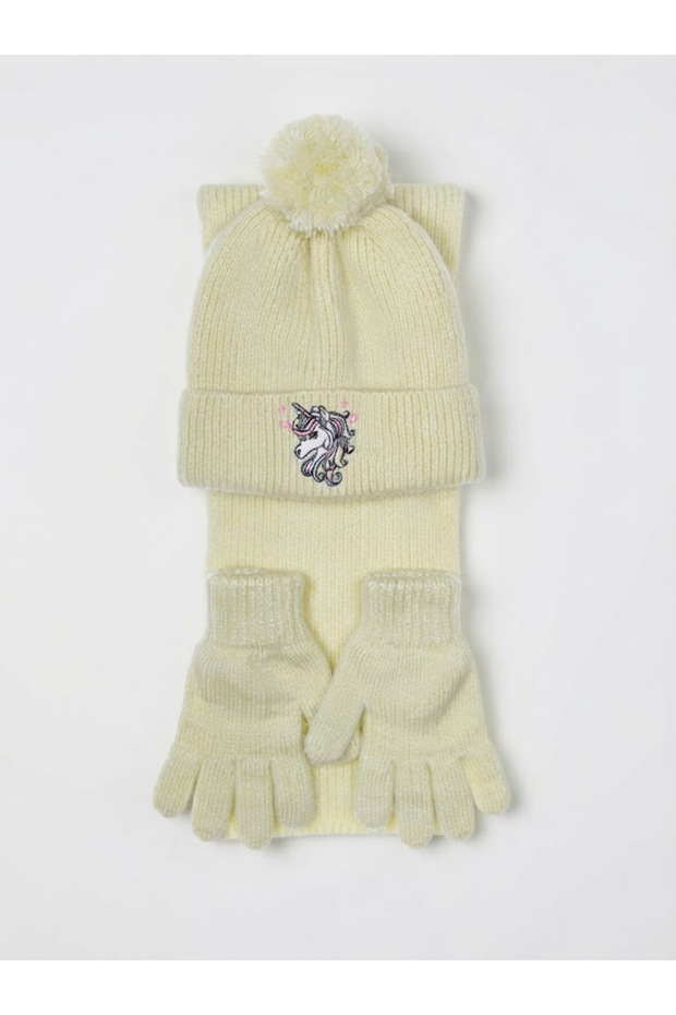 Fo 5201 Locki 3-Piece Scarf Beanie Glove Set