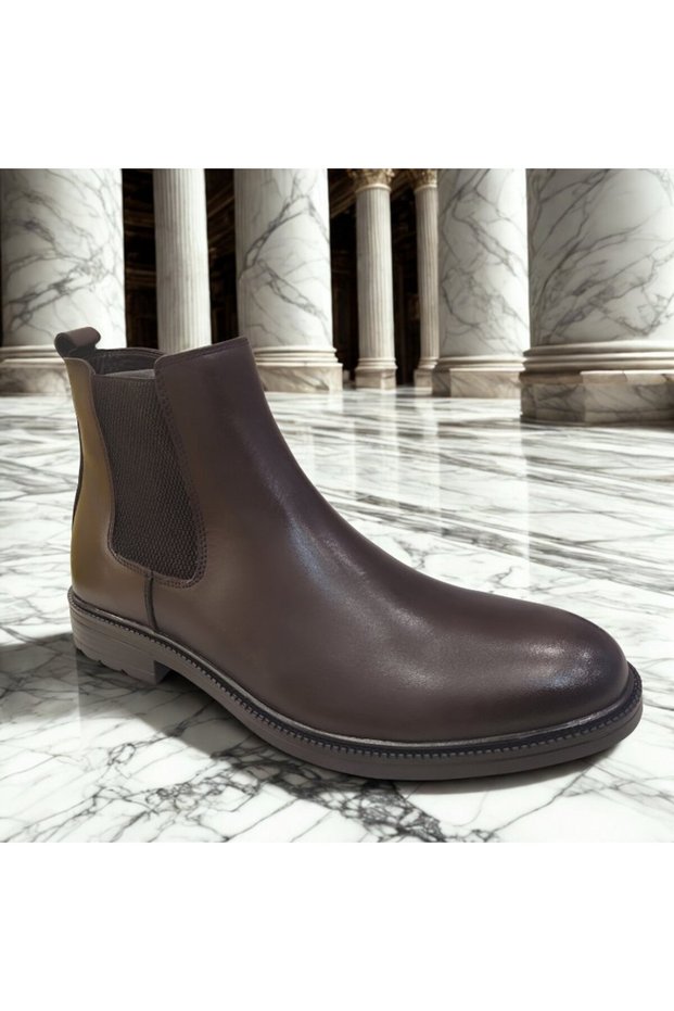 Genuine Leather Men's Boots 2716