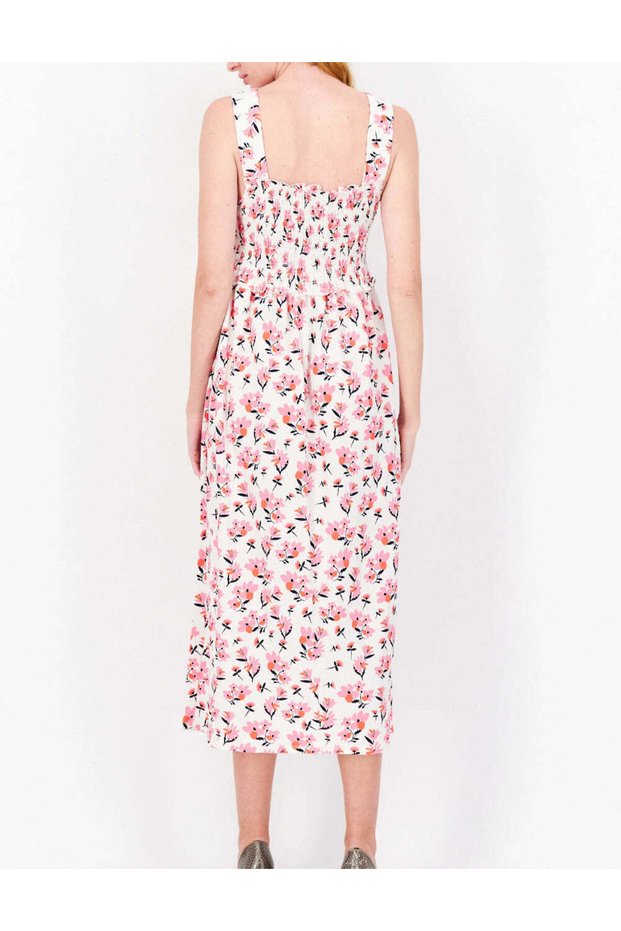 Rochie midi, alb