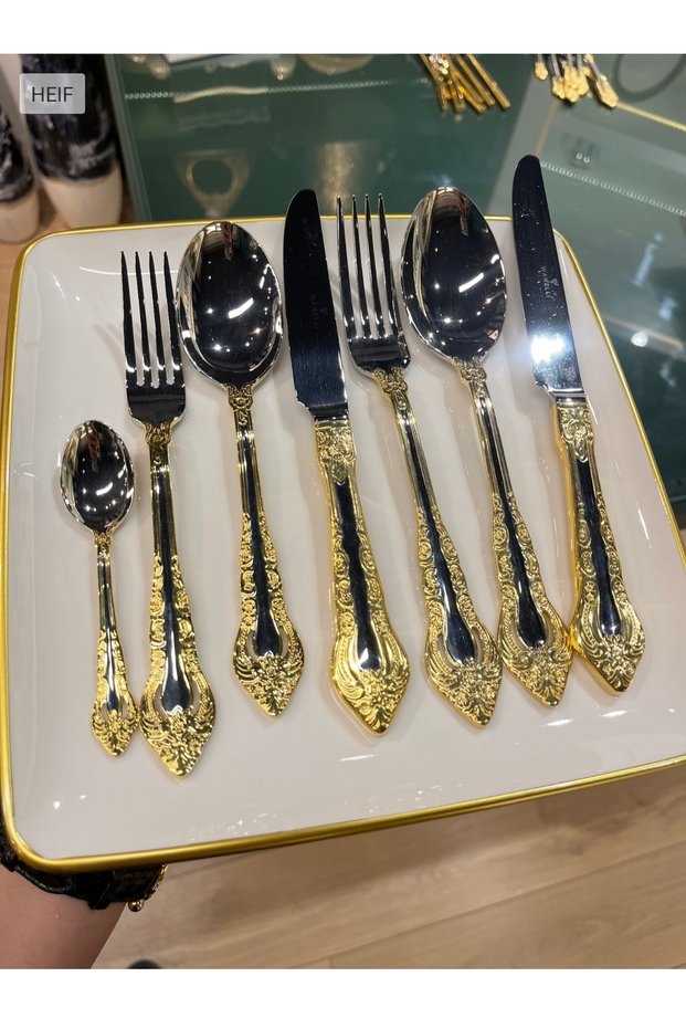 Rogas Altin 84 Piece Cutlery Set