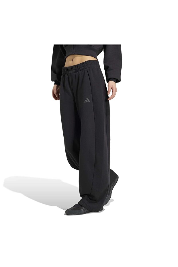 Kf6248-K W Sl+ Fl Bar Pt Women's Sweatpants Black
