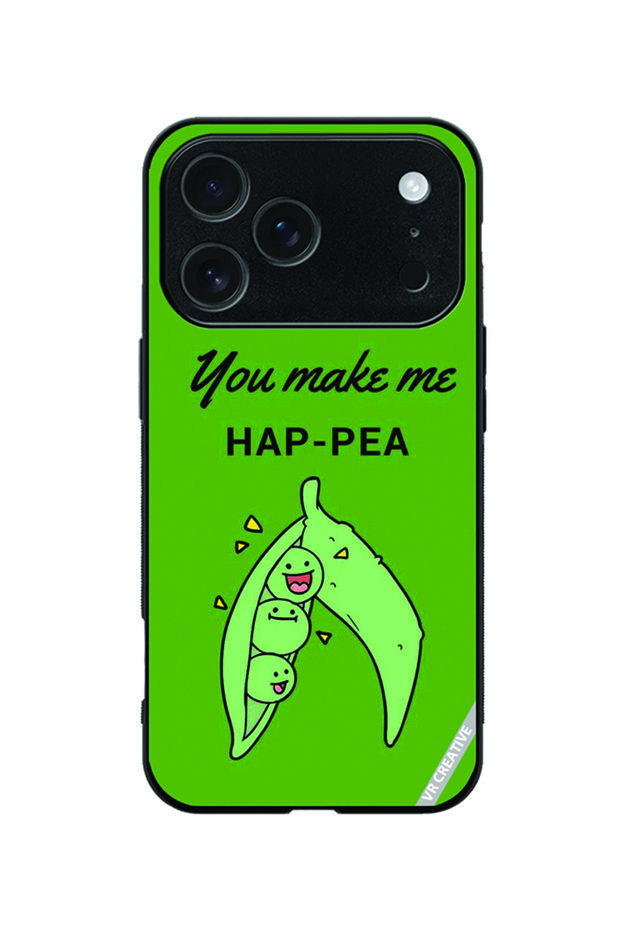 Protective Case Cover For Apple iPhone 18 Pro You Make Me Happy Design Multicolour