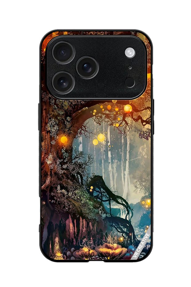 Protective Case Cover For Apple iPhone 17 Pro Max Nature Design Multicolour