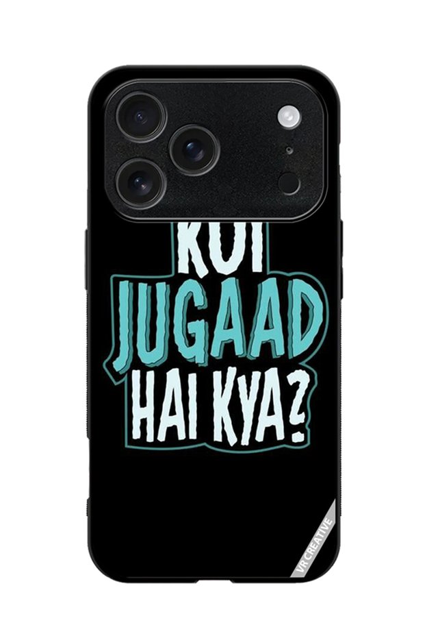 Protective Case Cover For Apple iPhone 18 Pro Max Koi Jugaad Hai Kya Design Multicolour