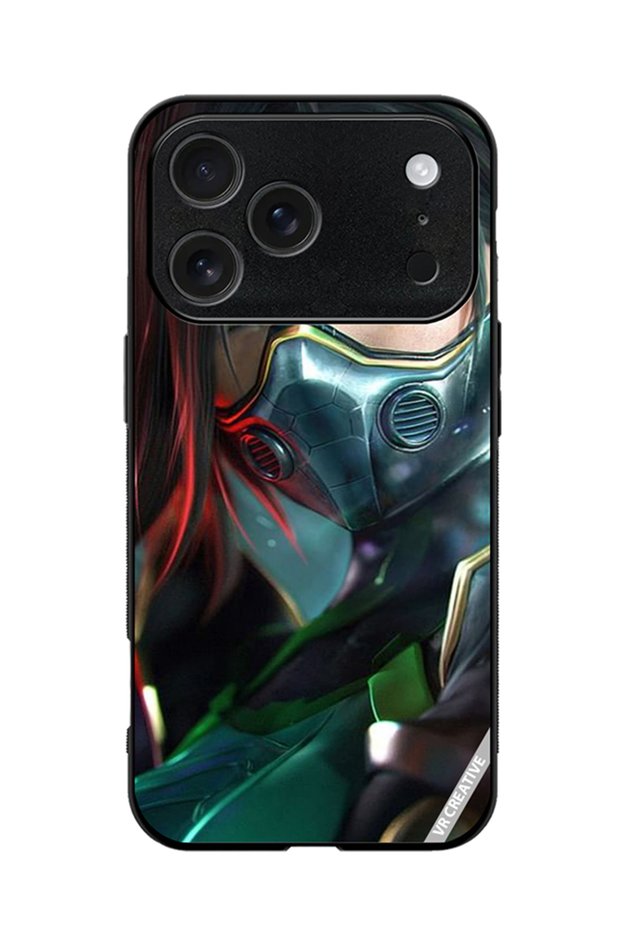 Protective Case Cover For Apple iPhone 18 Pro Max Vipe Valorant Design Multicolour