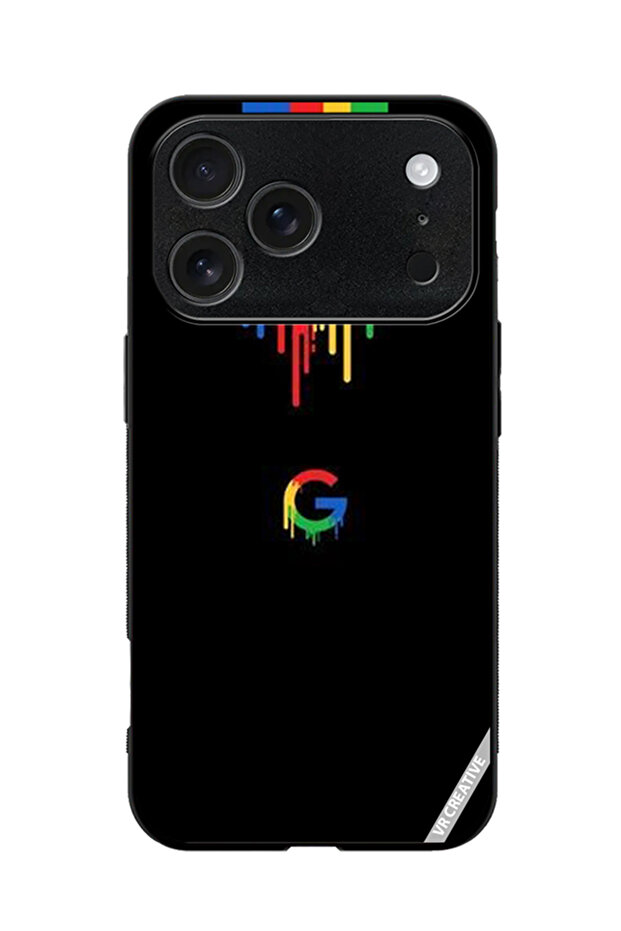 Protective Case Cover For Apple iPhone 18 Pro Max Google Design Multicolour