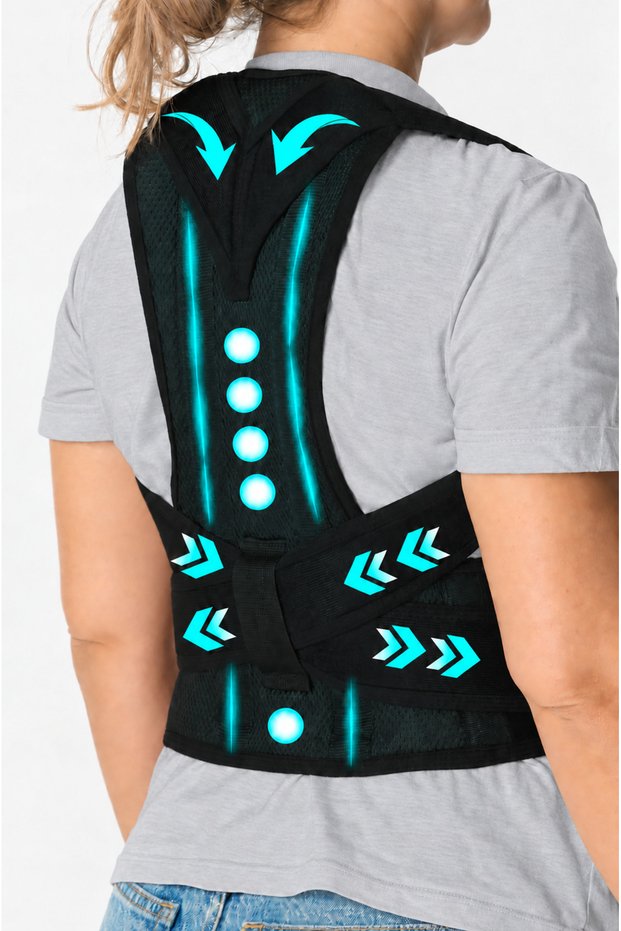 Posture Corrector Corset Hunchback Back Shoulder Corset Standing Apparatus for Women Men Hunchback Kyphosis