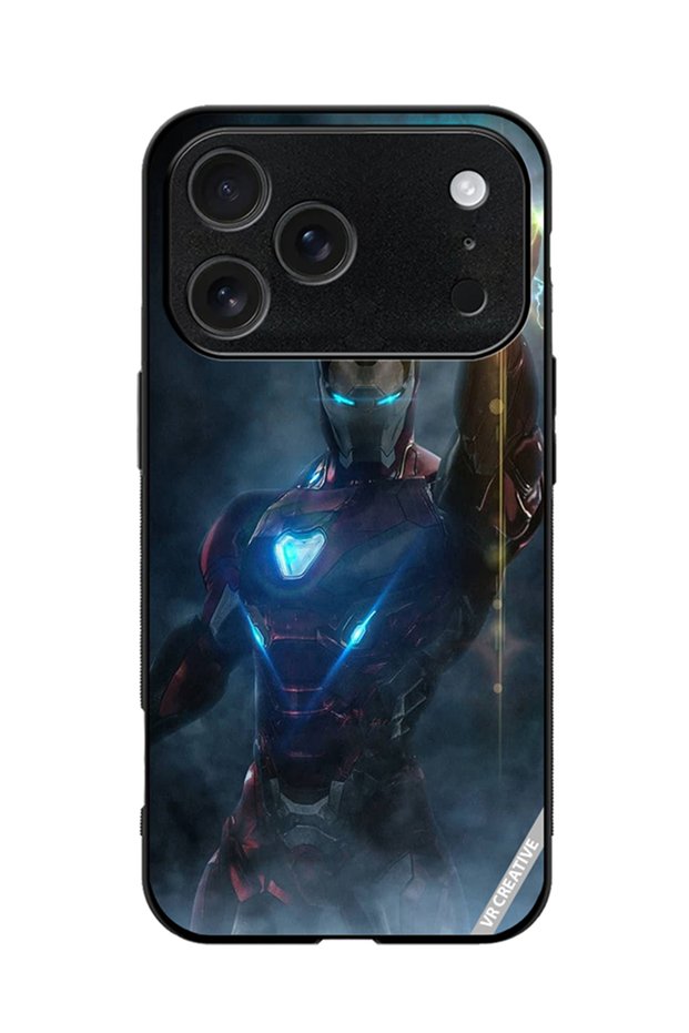 Protective Case Cover For Apple iPhone 18 Pro Max Ironman Design Multicolour