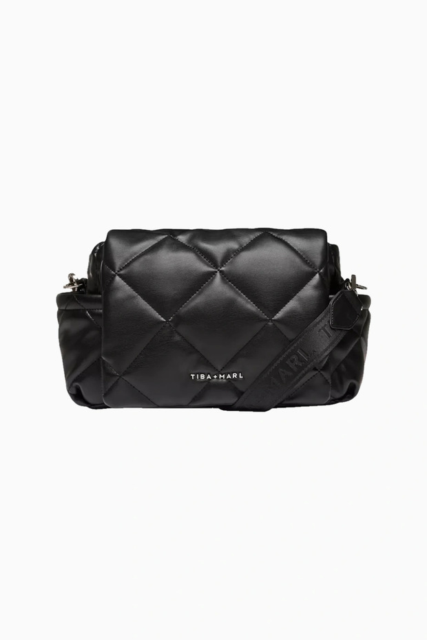 Nova Quilted Faux Leather Baby Care Bag