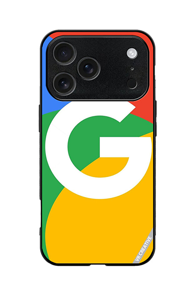 Protective Case Cover For Apple iPhone 18 Pro Max Google Logo Design Multicolour