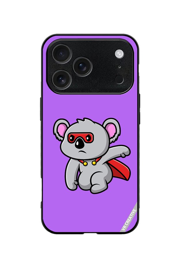 Protective Case Cover For Apple iPhone 18 Pro Hero Coala Design Multicolour
